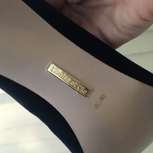 ✨(Louise et Cie) WORN ONCE velvet heels - Picture 11 of 12